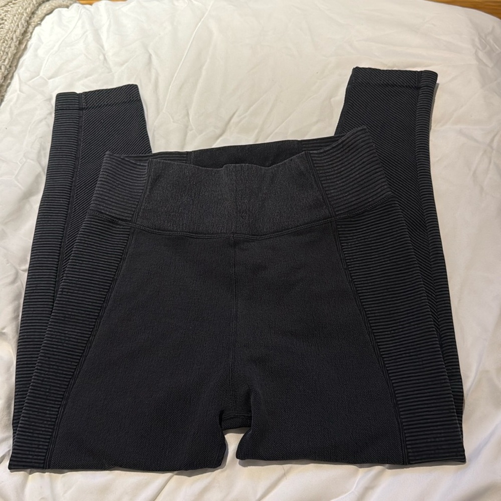 Aerie offline seamless leggings dark gray